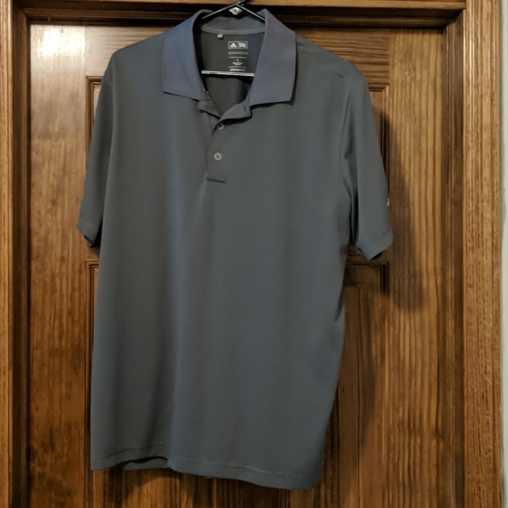 Adidas short sleeve polo shirt size L